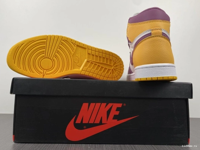 Rep MAX Jordan OG 1 Air Brotherhood High 555088-706 0818